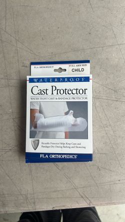 Brand new water tight cast and bandage protector for child arm Brand new watertight, cast, and bandage protector for child