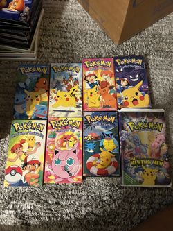 Vintage Pokémon VHSMade By Viz Video & Pioneer Dubbed 10