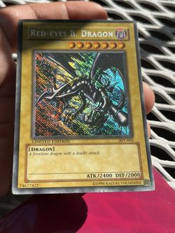 Yugioh! Red Eyes B Dragon BPT-005 Misprint Reverse Holo Foil Error secret  LP for Sale in Miami, FL - OfferUp