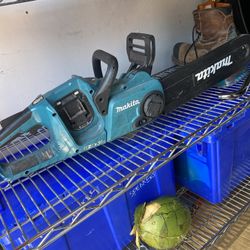 Makita Double Battery Chainsaw Bare Tool No Batteries Included 
