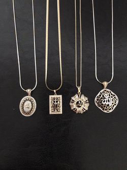 Gold plated allah pendant with chain ($12 each )