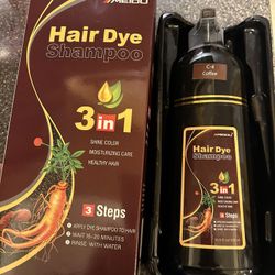 Hair Dye shampoo 3 in 1 