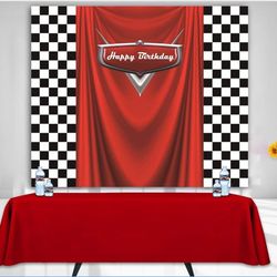 Cars Birthday Banner 