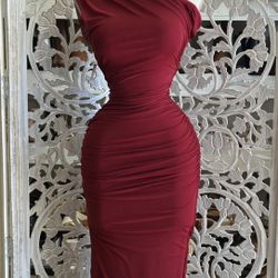 Wine carmine Dress 