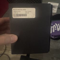 MXR micro amp