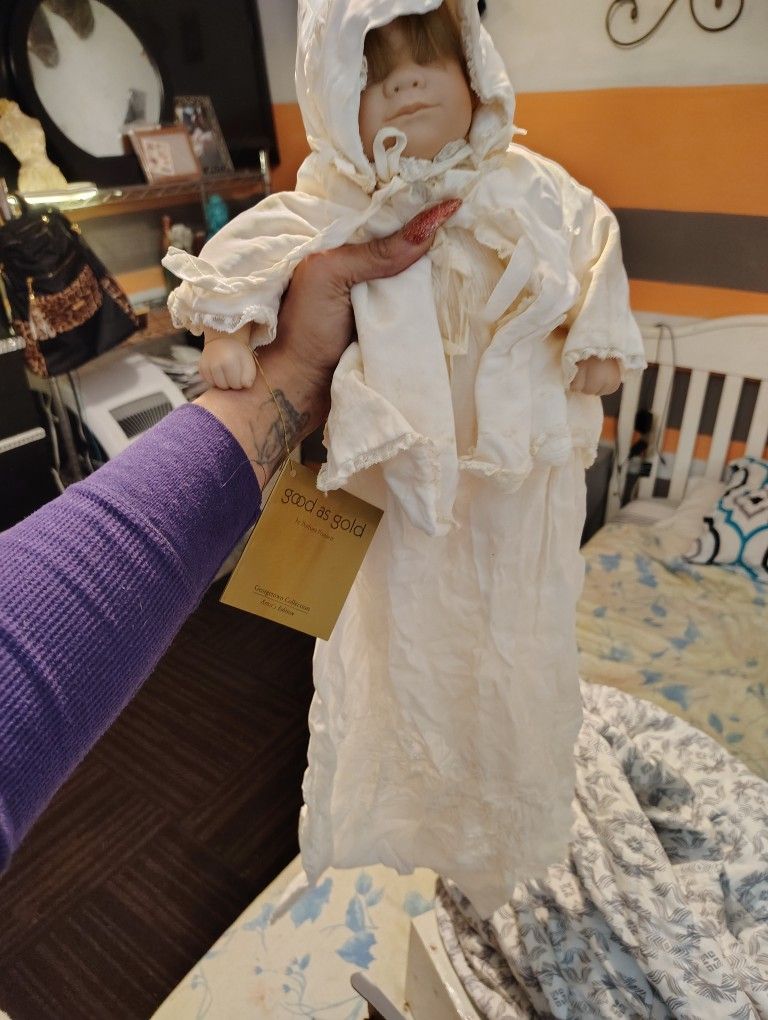 Antique Porcelain Baby Doll