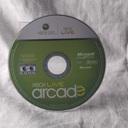 Xbox Live Arcade Xbox 360 (Disc Only, 2010)