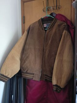 Men's size xl  sueded leather jacket