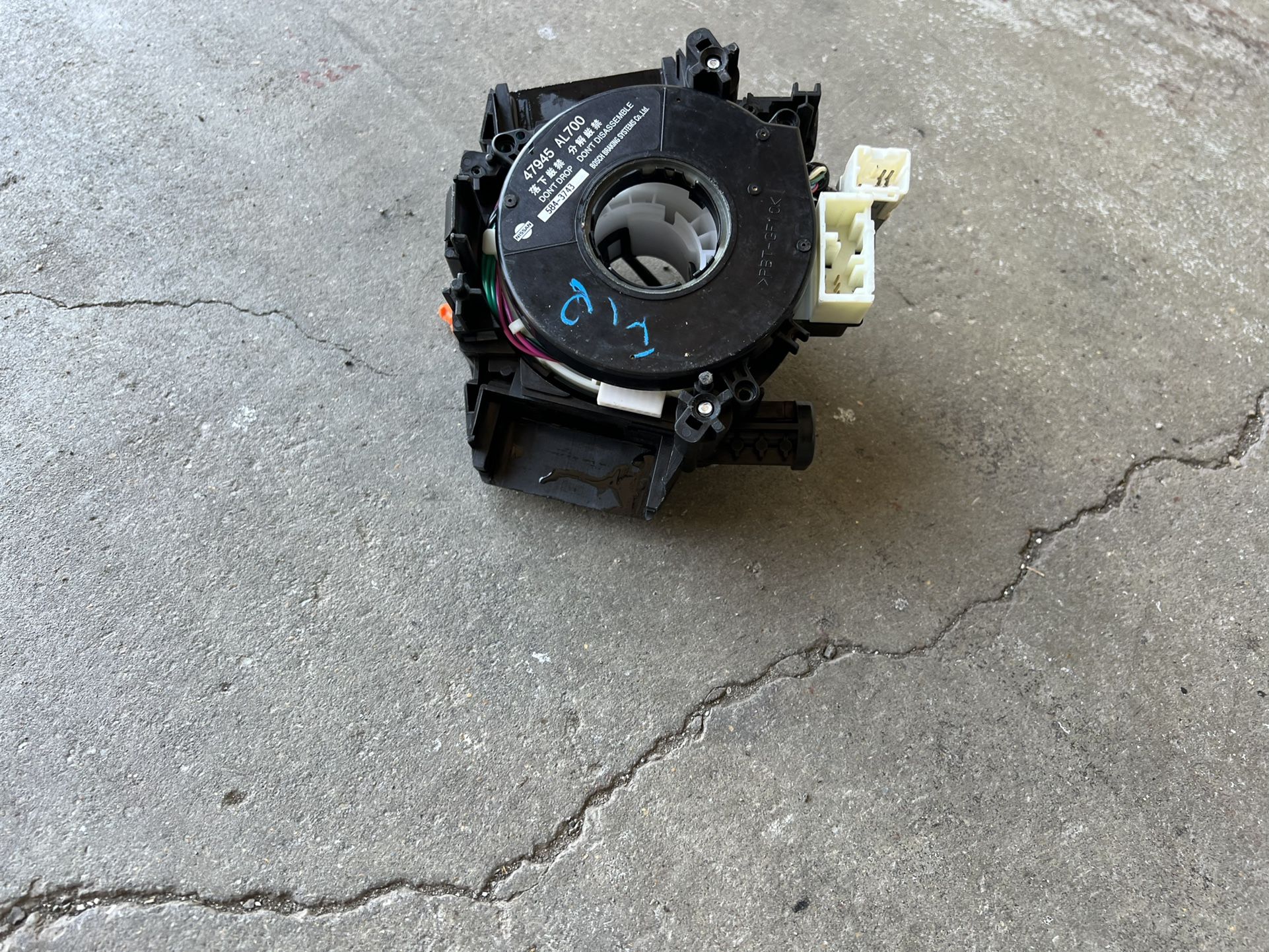 Clock Spring and Steering Angle Sensor For 2006 Infiniti Fx35 