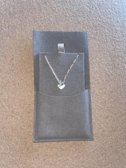 Kendra Scott Heart Padlock Pendant Necklace in Sterling Silver