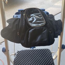 Magnetic Motorcycle Tank Bag