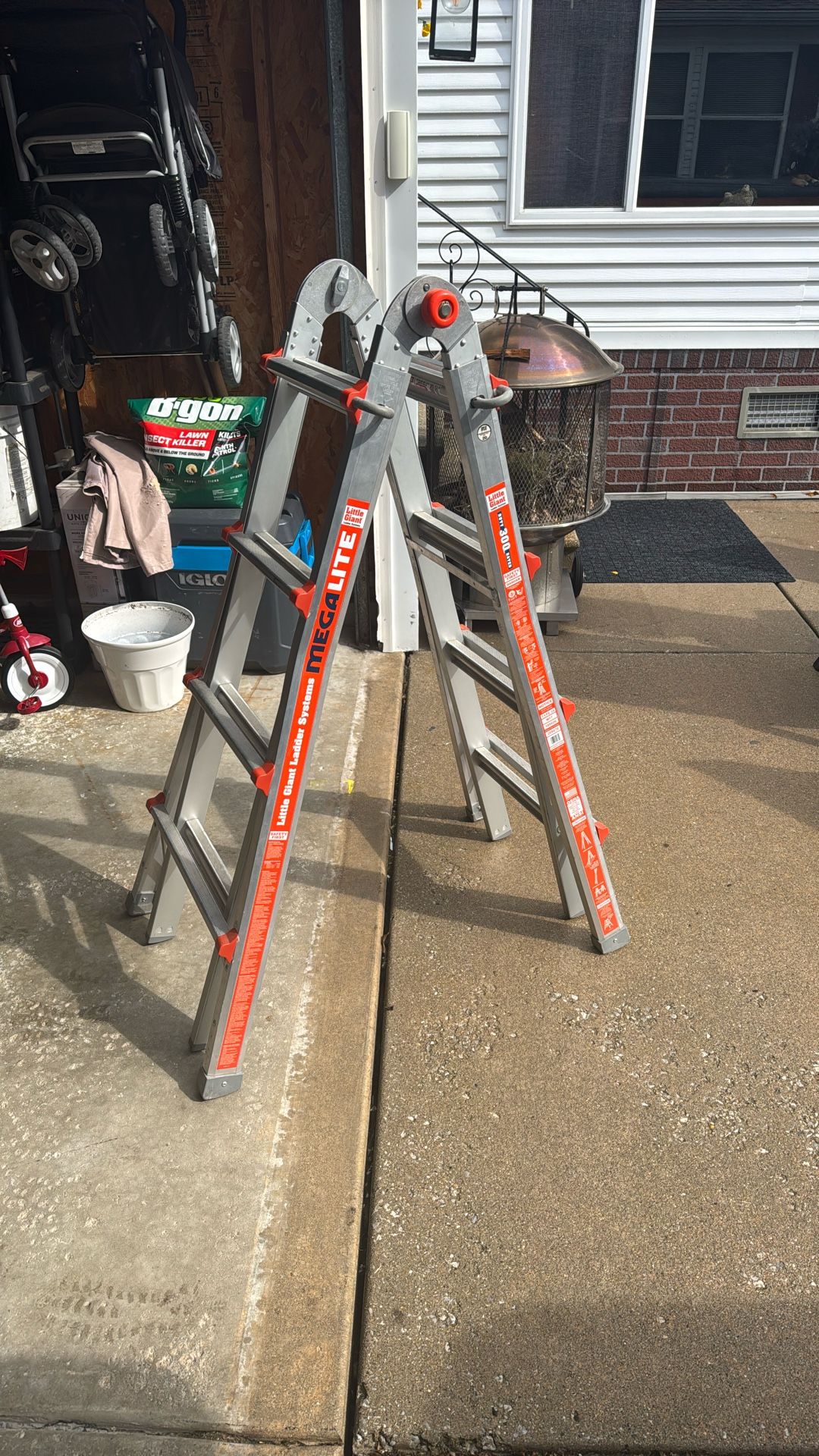 Little Giant Mega Light Ladder System