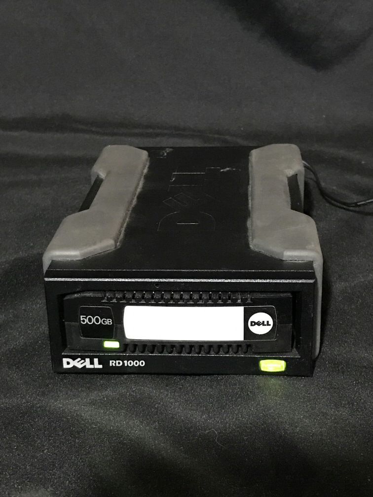 Dell PowerVault RD1000 500GB External Drive USB Y547J