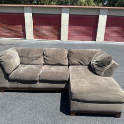 Comfy Nice Gray Sectional L Couch 🔥🔥