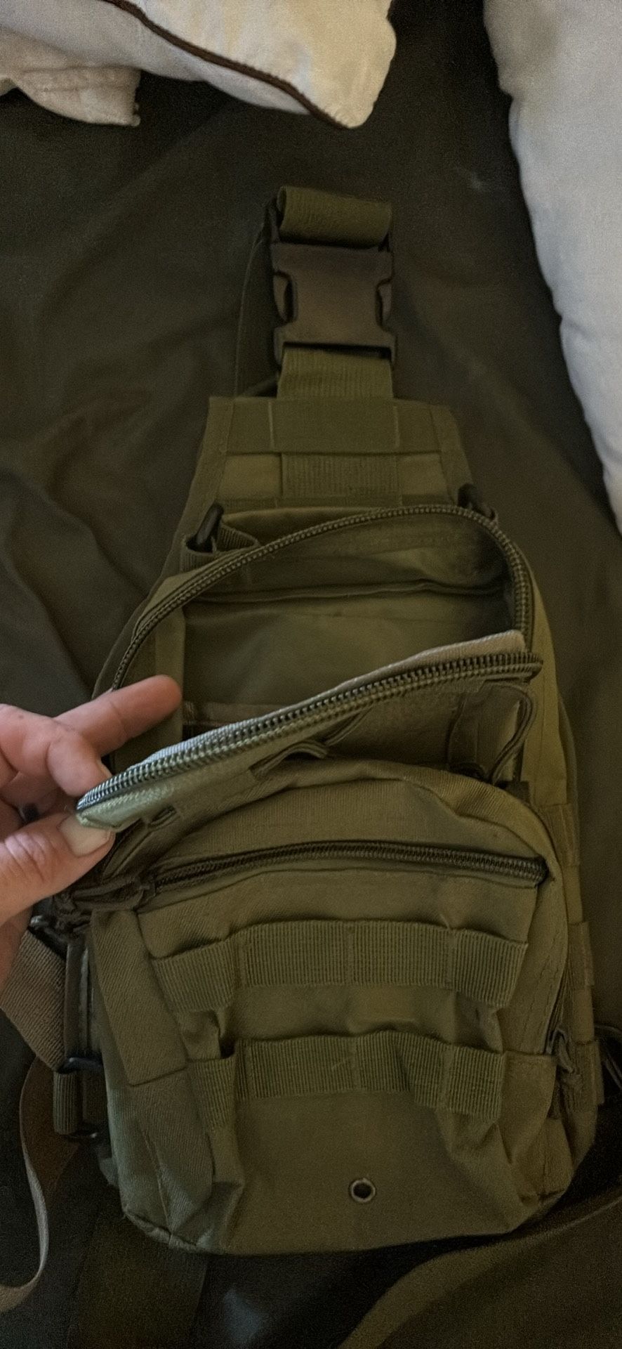 Camo And Army Green Shoulder Hand Bags