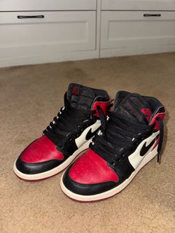 Jordan 1 Bred Toe GS