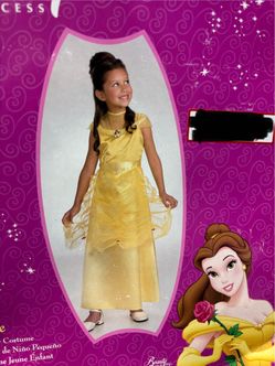 New, Disney Belle Costume size 3t-4t