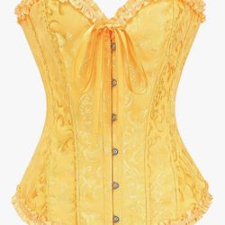 Corset Amarillo muy elegante.