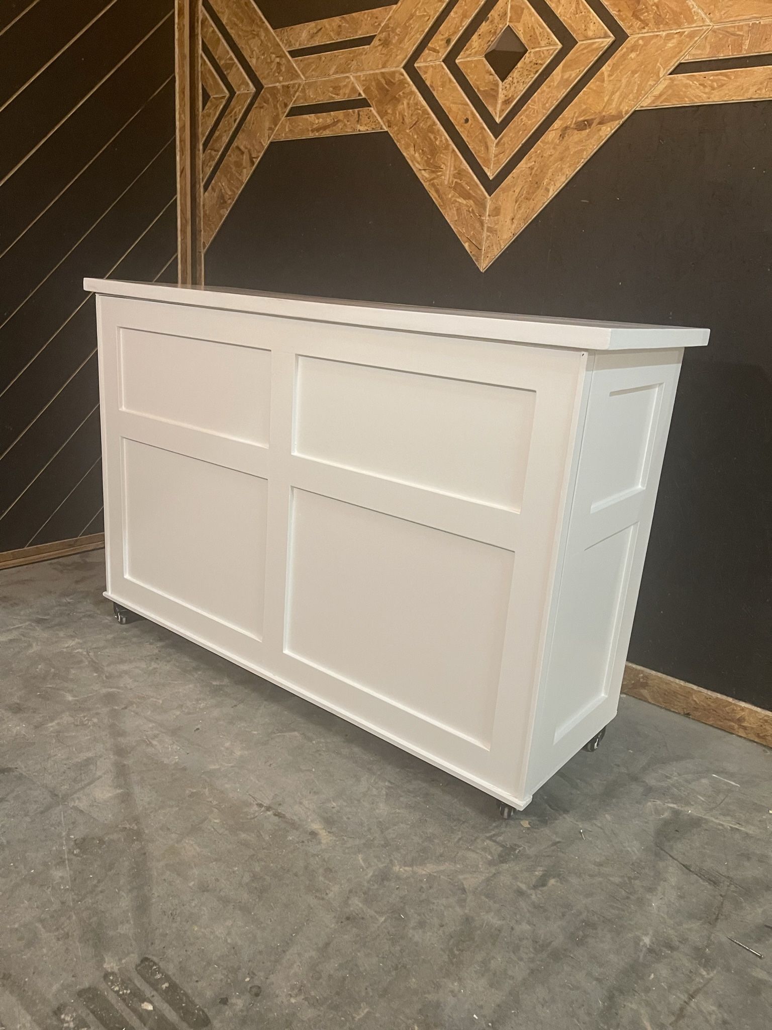 Foldable Mobile Bar Cart 