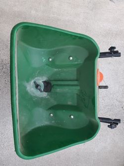 Scott's seeding wheeled cart