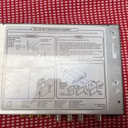 Extron DA 3AV RCA Distribution Amplifier 