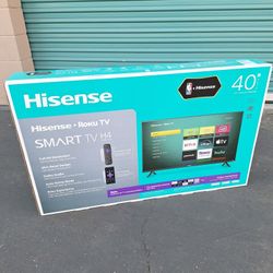 40 Inch Hisense UHD Roku Smart Tv 