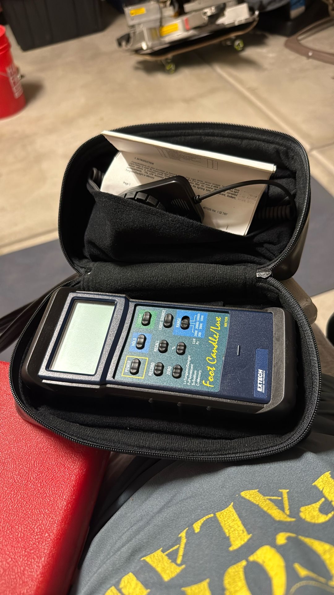 Extech Heavy Duty Light Meter