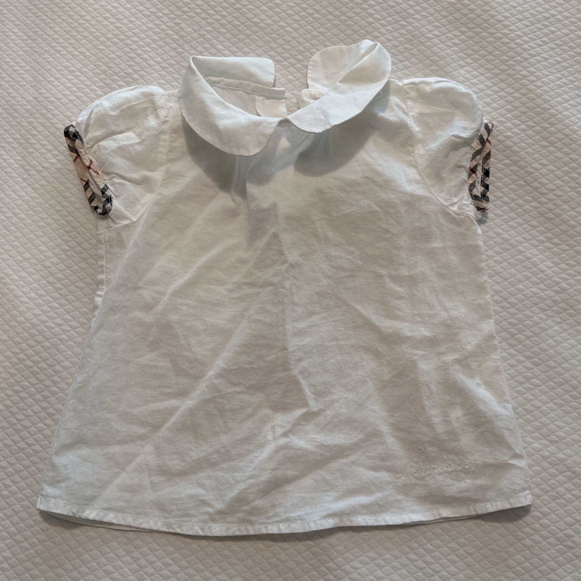 Burberry Blouse Size 2y