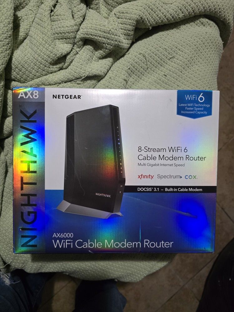 Netgear Nighthawk AX6000 Cable Router
