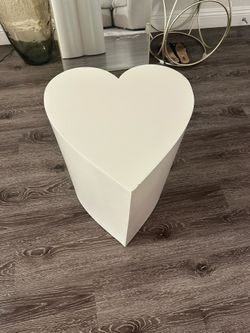 Heart side table