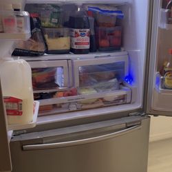 Samsung Double Door Stainless Fridge 