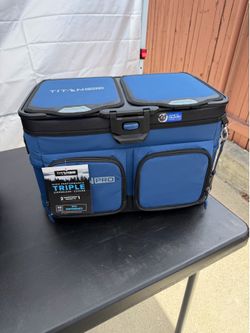 NEW Titan PRO by Arctic Zone 48-Can Triple Zipperless Cooler w/ Magnetic ColdLok Latch