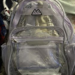 clear backpack 