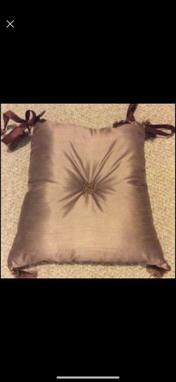 Pier1 Beaded Dining Cushions Set Of 3 New