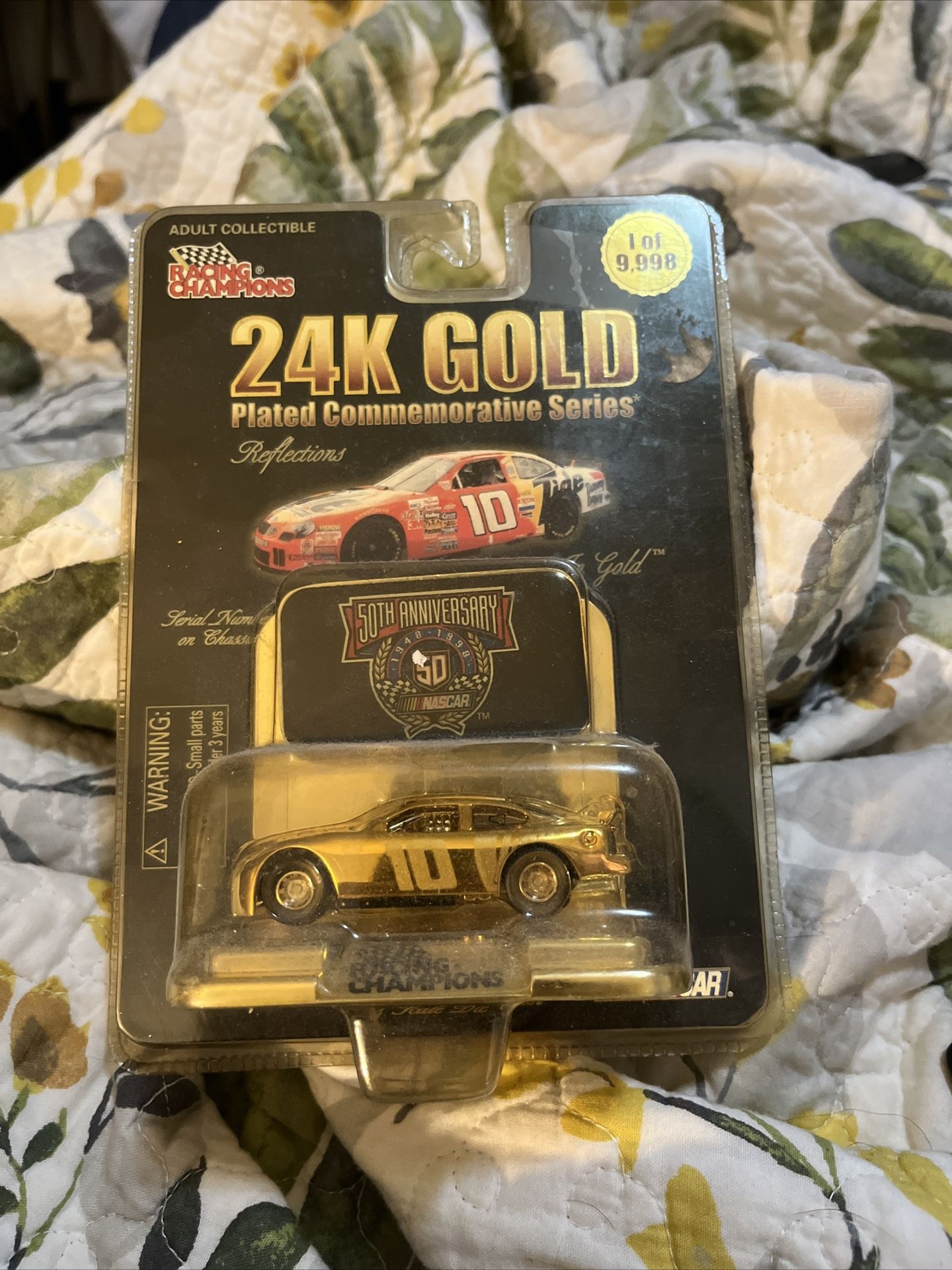1/64 24 K Plated Collectible NASCAR