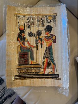 Authentic Egyptian Papyrus 13.5” x 17”