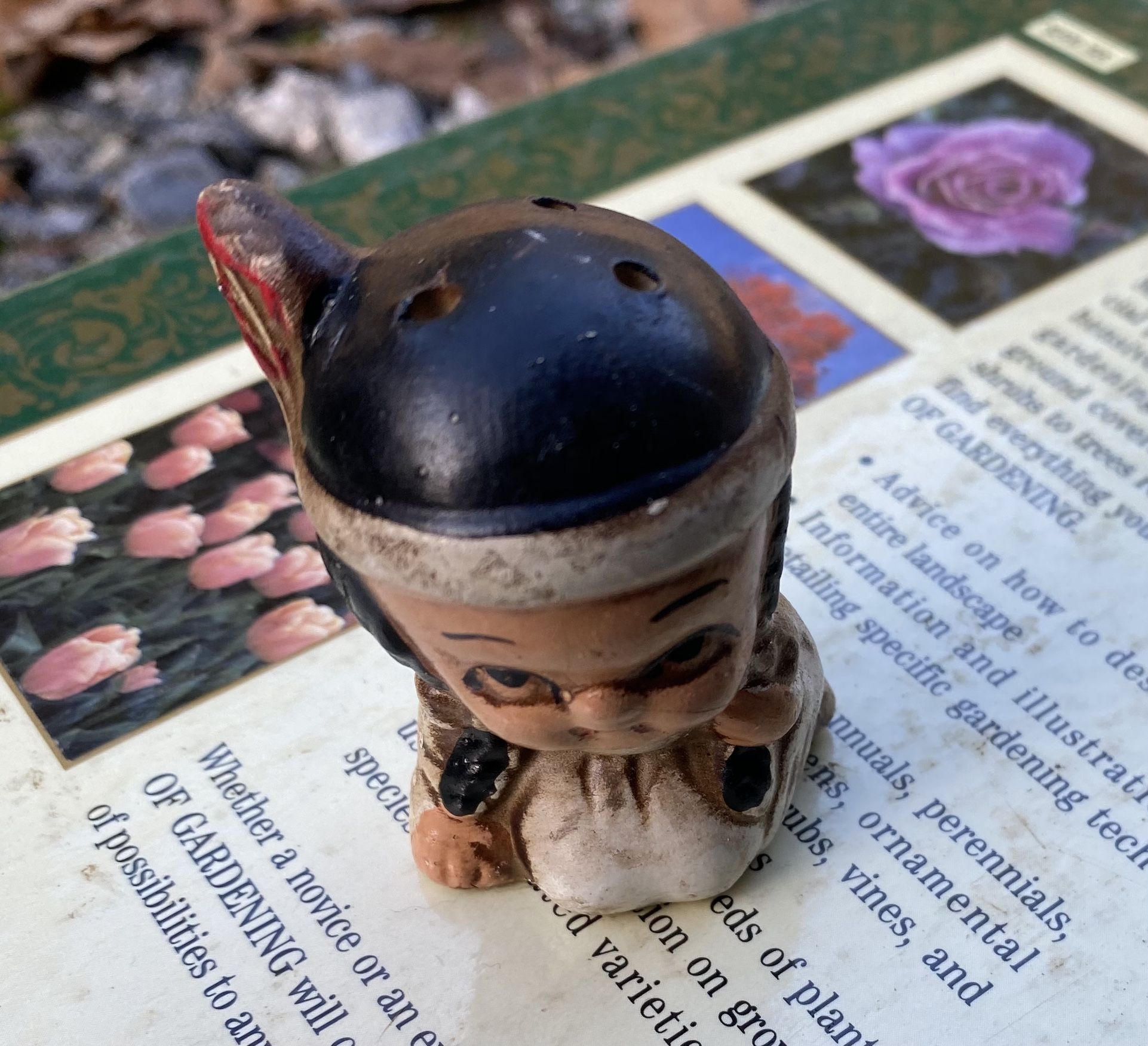 Indian Girl Pepper Shaker