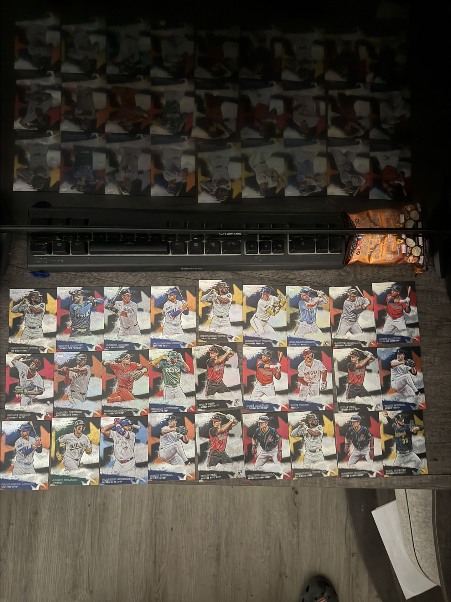 Stars Of The Games Card Lot