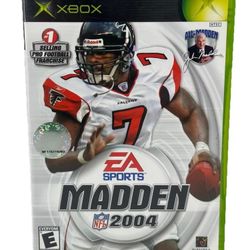 Madden NFL 2004 (Microsoft Xbox, 2003) - Complete in Box (CIB) Tested 