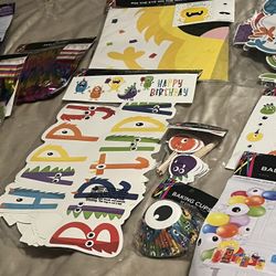 Monster Party Decoration 