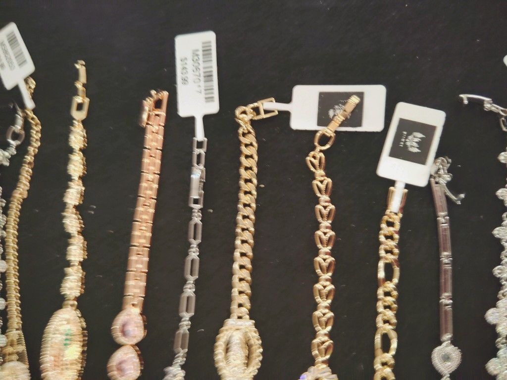 Bracelets , Seven Inch long 20 dollars each Firm Or 175 For all