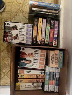 Assortment of classic VHS tapes