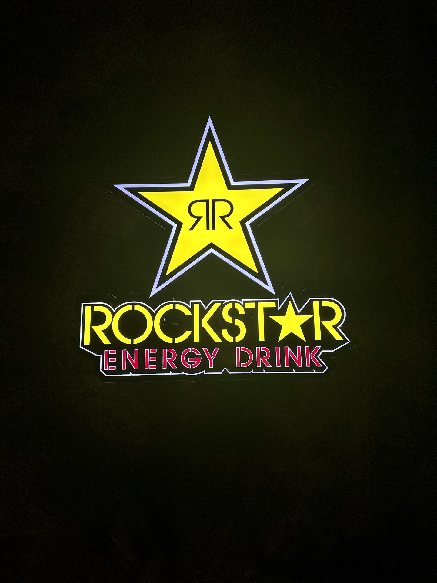 RARE Rockstar Energy Drink LED Light-Up Sign – Commercial Display
