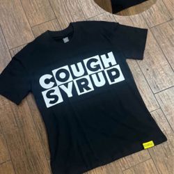 Awful Lot Of Cough Syrup Cartoon Tee Size S