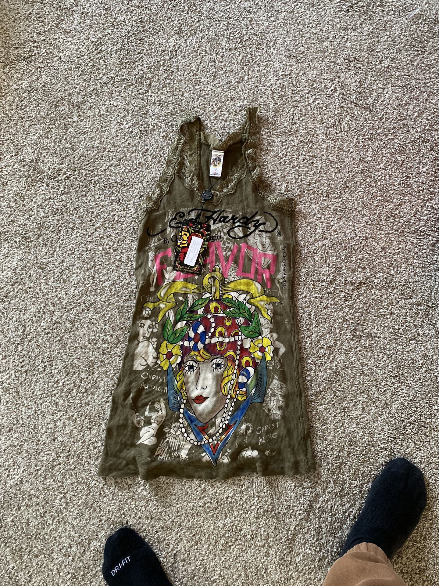 Ed Hardy Ladies Tunic L