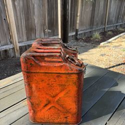 Vintage Gas Cans