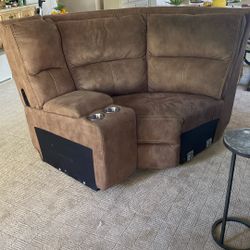 Couch Curve Section 2 Piece