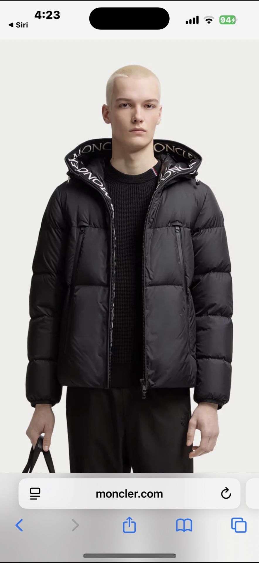 Moncler Jacket NEW with tags Lrg