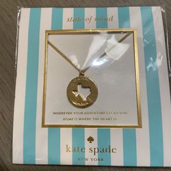 Kate Spade “State Of Mind” Necklace- Texas