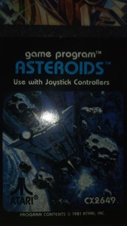 Atari asteroids